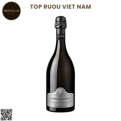 Vang Nổ Ca' Del Bosco Annamaria Clementi Franciacorta Riserva DOCG - Ý - Chardonnay, Pinot Nero, Pinot Bianco - 12,5% - 750ml