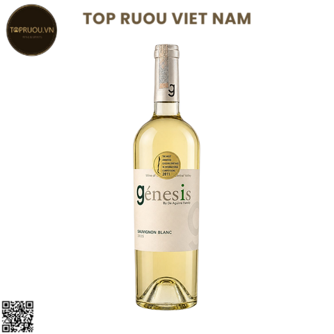 Rượu Vang Trắng Genesis - Chile - Sauvignon Blanc - 12,5% - 750ml