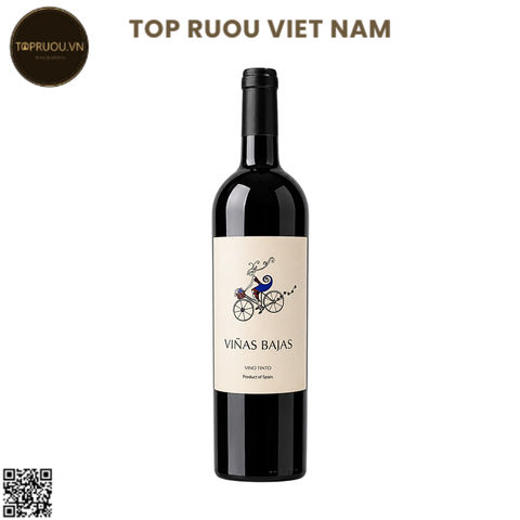 Rượu Vang Đỏ Vinas Bajas Vino Tinto Carignan - Tây Ban Nha - Carignan - 11% - 750ml
