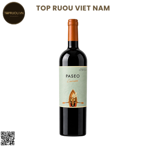 Rượu Vang Đỏ Paseo - Chile - Carmenere - 13,5% - 750ml