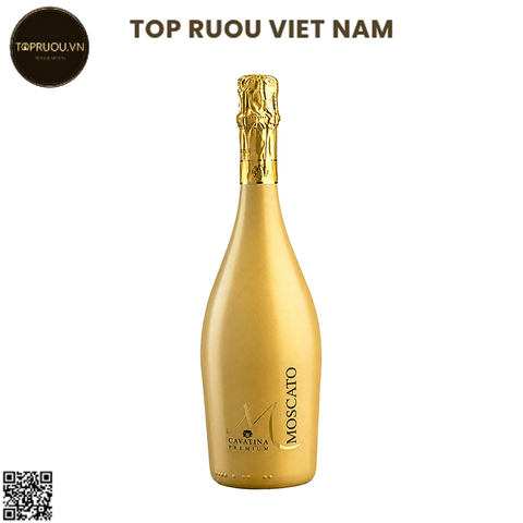 Vang Nổ Sparkling M Moscato Cavatina - Italia - Moscato - 8.5% - 750ml (Ngọt chua)