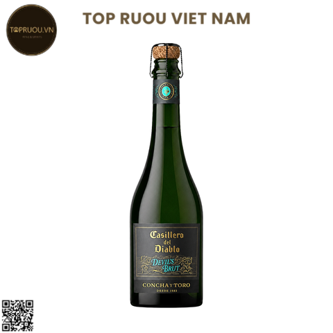 Vang Nổ Casillero Del Diablo Devil's Brut - Chile - Chardonnay, Pinot Noir - 12% - 750ml