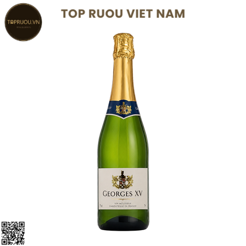 Vang Nổ Georges XV Vin Mousseux White - Pháp - Blended - 11% - 750ml