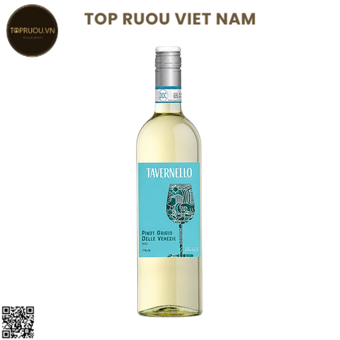 Rượu Vang Trắng Tavernello Delle Venezie - Ý - Pinot Grigio - 12% - 750ml