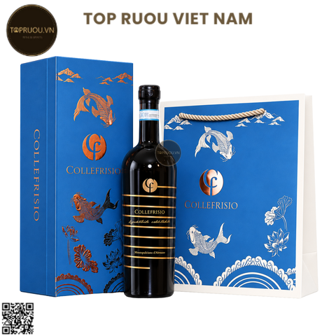 Hộp Rượu Đơn Vang Đỏ CF Ten Vintages - Ý - Montepulciano - 15% - 750ml
