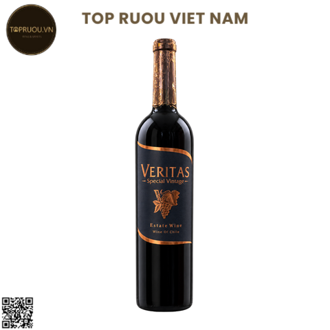 Rượu Vang Đỏ Veritas Special Vintage - Cabernet Sauvignon - 750ml - 13% - Chile