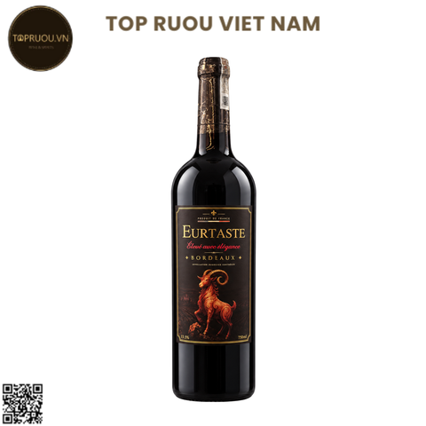 Rượu Vang Đỏ Eurtaste Bordeaux - Pháp - Blended - 13,5% - 750ml