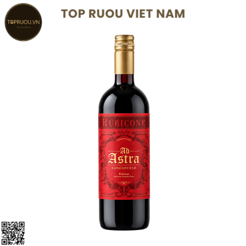 Vang Đỏ Ad Astra Sangiovese Rubicone IGT - Ý - Sangiovese - 12,5% - 750ml