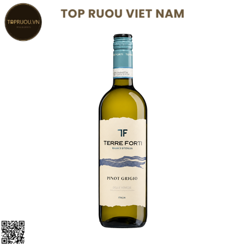 Vang Trắng Terre Forti - Ý - Pinot Grigio - 12,8% - 750ml