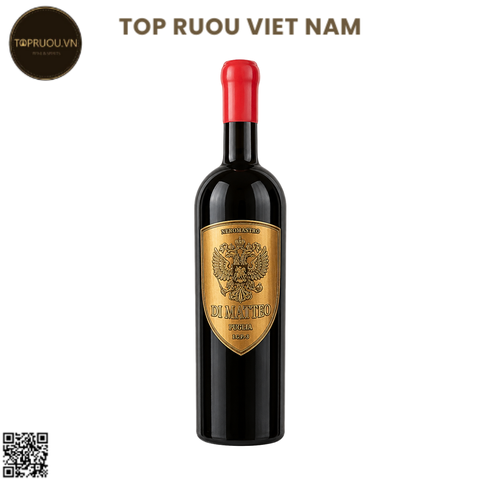 Rượu Vang Đỏ Di Matteo -Ý - Negroamaro - 16% - 750ml