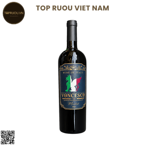 Rượu Vang Đỏ Voncesco - Ý - Blended - 14% - 750ml