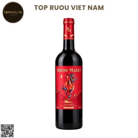 Rượu Vang Đỏ Roche Mazet Faugeres - Blended - 14% - 750ml