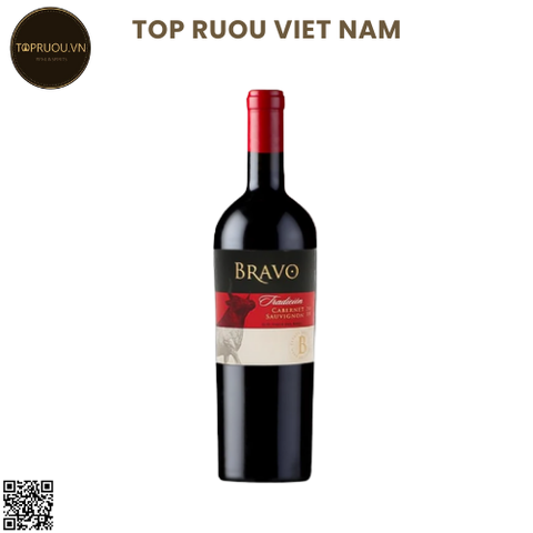 Rượu Vang Đỏ Bravo - Chile - Cabernet Sauvignon - 13,5% - 750ml
