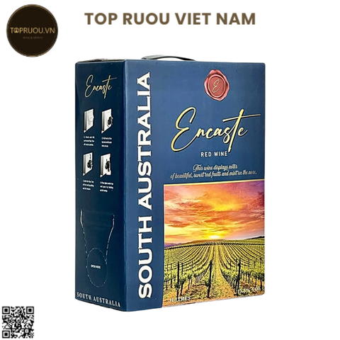 Rượu Vang Đỏ Túi Encaste - Úc - Cabernet Sauvignon - 13.5% - 3000ml
