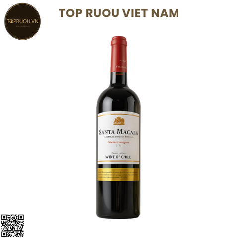 Rượu Vang Đỏ Santa Macala - Chile - Cabernet Sauvignon - 13.5% - 750ml