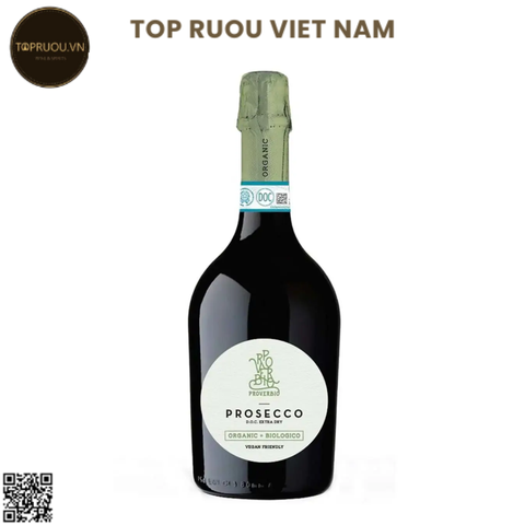 Vang Nổ Proverbio Organic Prosecco - Pháp -  Glera - 11% - 750ml
