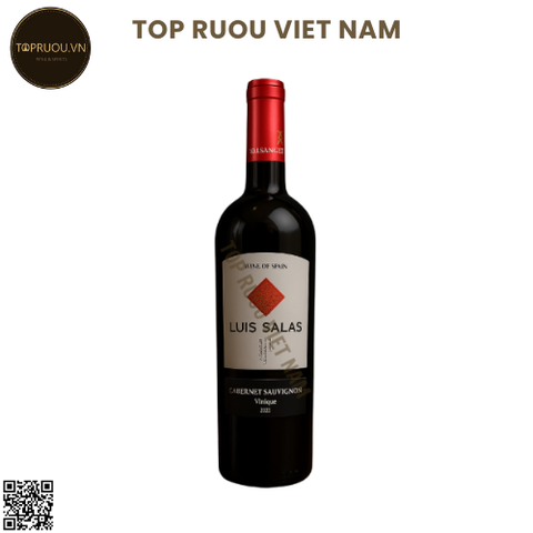 Rượu Vang Đỏ Luis Salas - Tây Ban Nha - Cabernet Sauvignon - 13.5% - 750ml