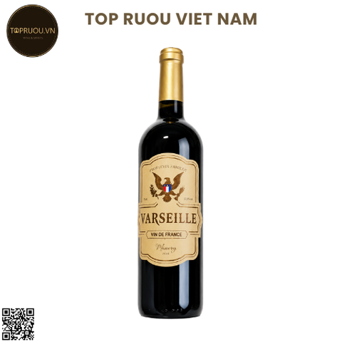 Rượu Vang Đỏ Varseille Bordeaux- Pháp - Cabernet Sauvignon - 13.5% - 750ml