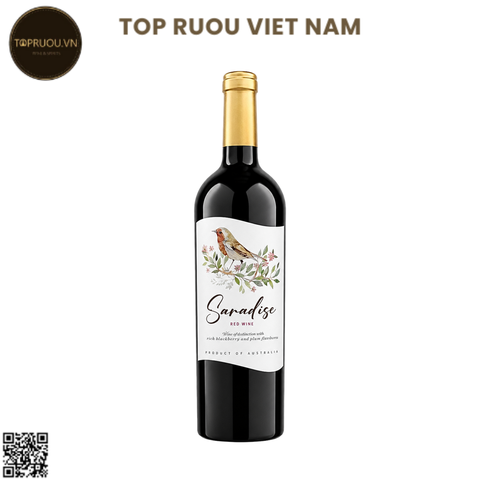 Rượu Vang Đỏ Saradise - Úc - Blended - 13.5% - 750ml