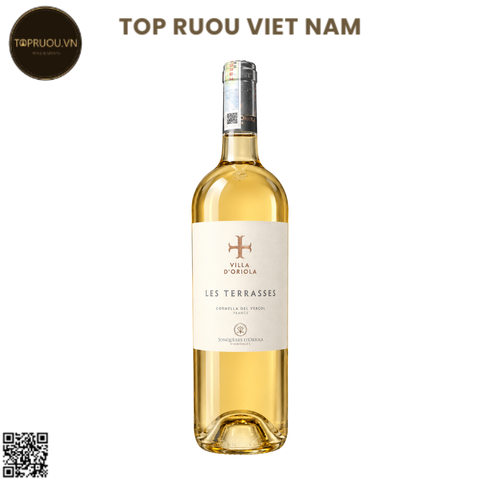 Rượu Vang Trắng Vignobles Les Terasses - Pháp - Grenache Blanc, Muscat d’Alexandrie - 12,5% - 750ml