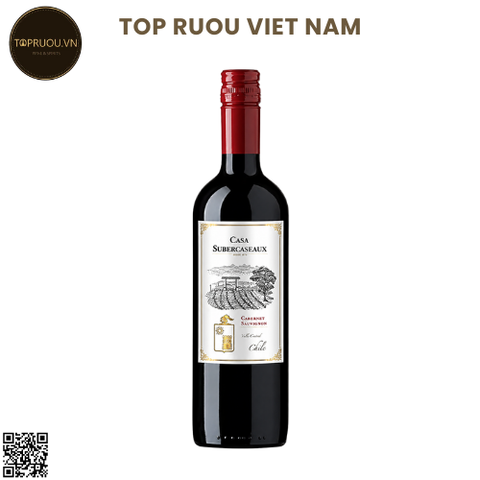 Vang đỏ Concha Y Toro Casa Subercaseaux - Chile - Cabernet Sauvignon - 12% - 750ml