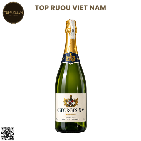 Vang Nổ Georges XV Vin Mousseux White - Pháp - Blended - 11% - 750ml