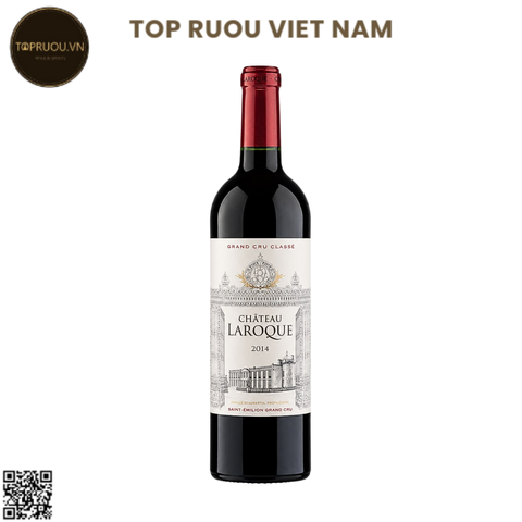 Rượu Vang Đỏ Chateau Laroque Saint - Emilion Grand Cru Classe Bordeaux - Pháp - Merlot, Cabernet Franc, Cabernet Sauvignon - 13,5% - 750ml