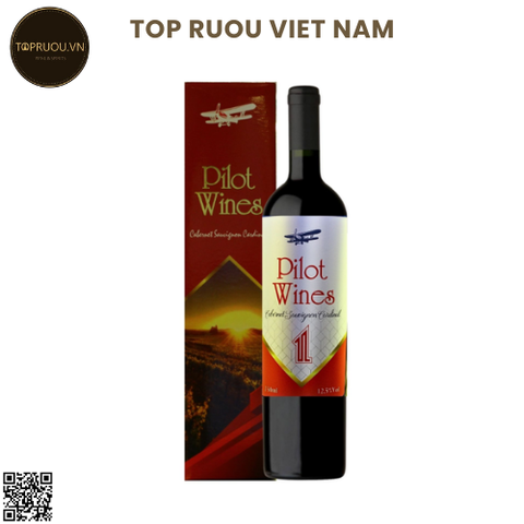Vang Đỏ Pilot No1 750ml - 12,5% - Việt Nam
