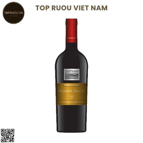 Rượu Vang Đỏ Francis Gillot - Pháp - Merlot - 13,5% - 750ml
