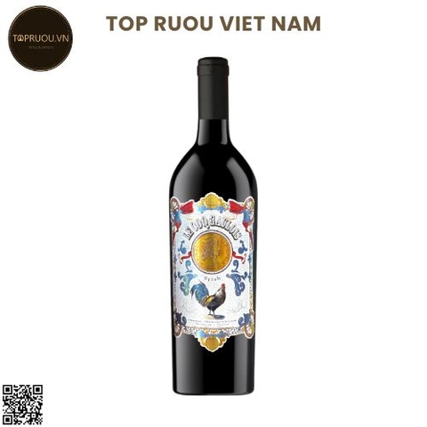 Vang Đỏ Le Cog Gaulouis - Pháp - Shiraz, Merlot - 13,5% - 750ml