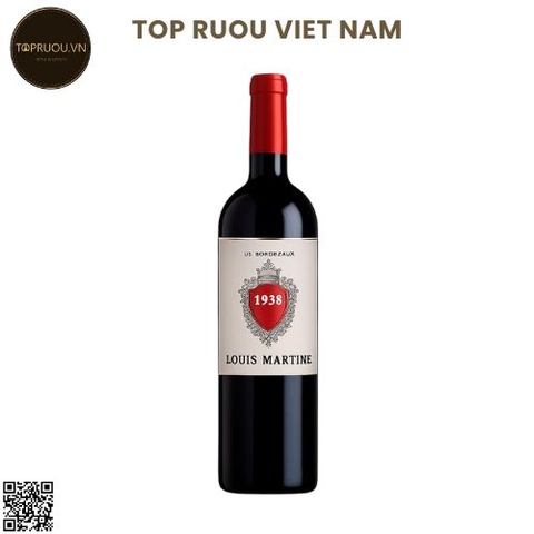 Vang Đỏ Louis Martin Bordeaux - 750ml -13.5% - Pháp