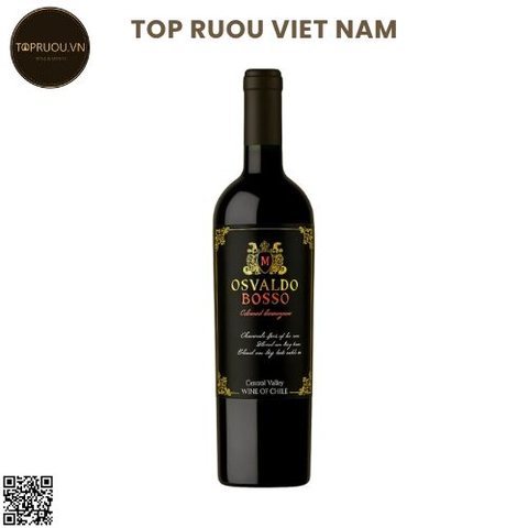 Vang Đỏ Osvaldo Bosso (Tem Đỏ) - Chile - Cabernet Sauvignon - 13,5% - 750ml