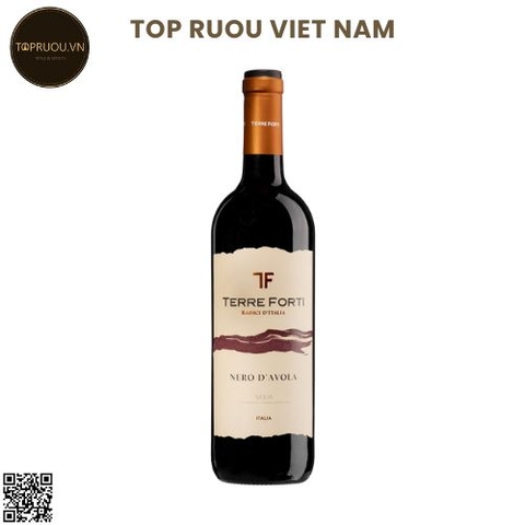 Vang Đỏ Terre Forti - Ý -  Nero d'Avola - 13% - 750ml