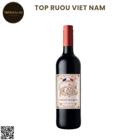 Rượu Vang Đỏ Claire De Jour - Pháp -  Cabernet Sauvignon - 12,5% - 750ml