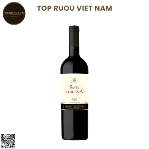 Rượu Vang Đỏ Santa Chilena - Merlot - 750ml - 13% - Chile