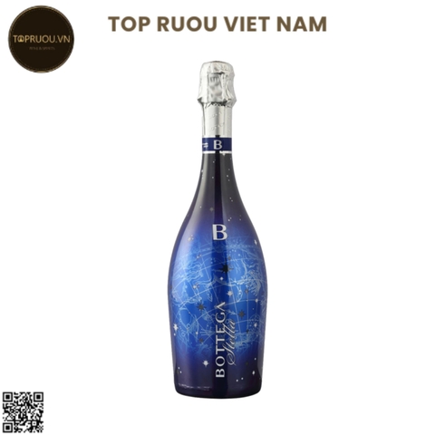 Vang Nổ Bottega, Stella Millesimato Extra Brut, Led version - 750ml - 11% - Blend Glera, Pinot Nero, Chardonnay - Ý