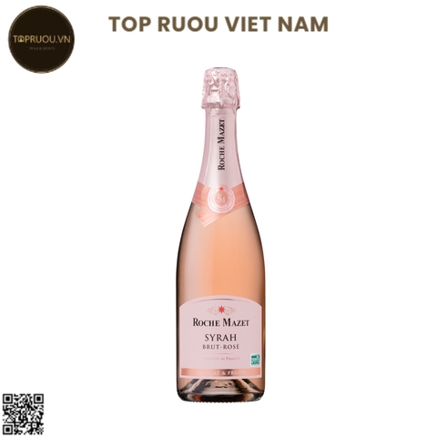 Vang Nổ Roche Mazet Syrah Brut Rosé - Pháp - Syrah - 12% - 750ml