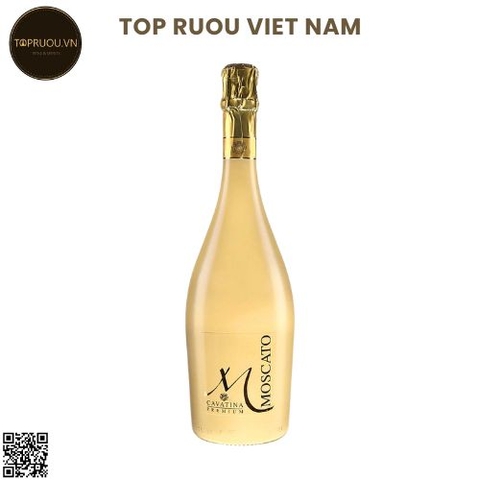 Vang Nổ Sparkling M Moscato Cavatina - Italia - Moscato - 8.5% - 750ml