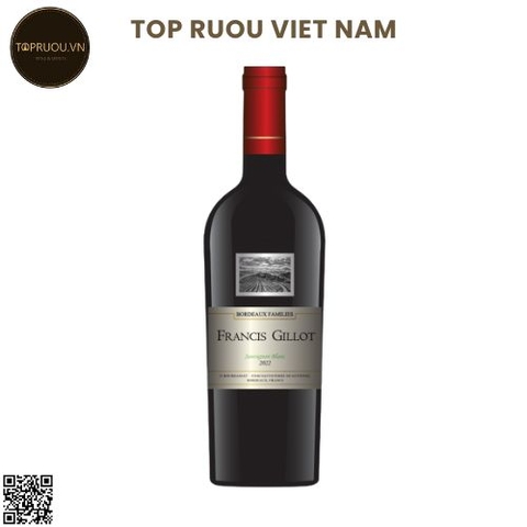 Vang Đỏ Francis Gillot - Pháp - Sauvignon Blanc - 12,5% - 750ml