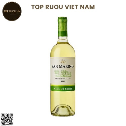 Vang Trắng San Marino - Chile - Sauvignon Blanc - 13% - 750ml