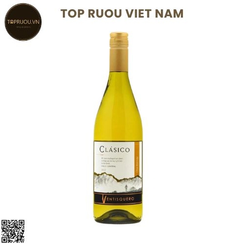 Vang Trắng Ventisquero Clasico - Chile - Chardonnay - 13% - 750ml
