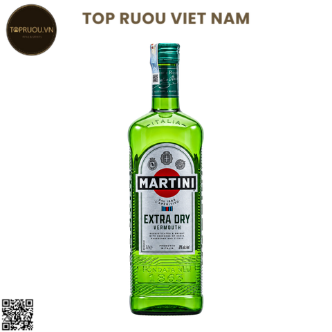 Vermouth Martini Extra Dry - 1000ml - 18% - Italia