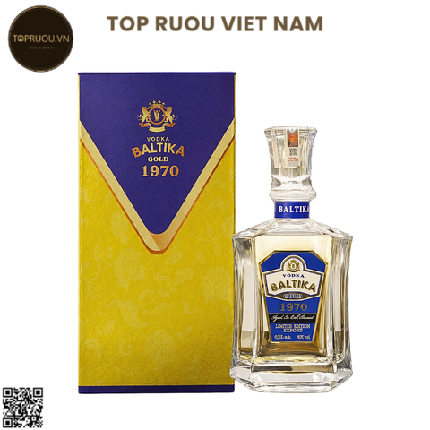 Vodka Baltika Gold 1970 - 700ml - 40% - Pháp