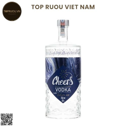 Vodka Cheers Silver Ice 750ml - 40% - Việt Nam