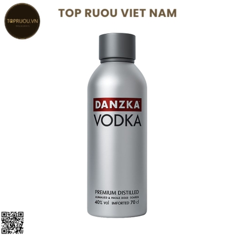 Vodka Danzka - 700ml - 40% - Đan Mạch