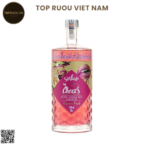 Vodka & Liqueur Cheers Sinful - 750ml - 40% - Việt Nam