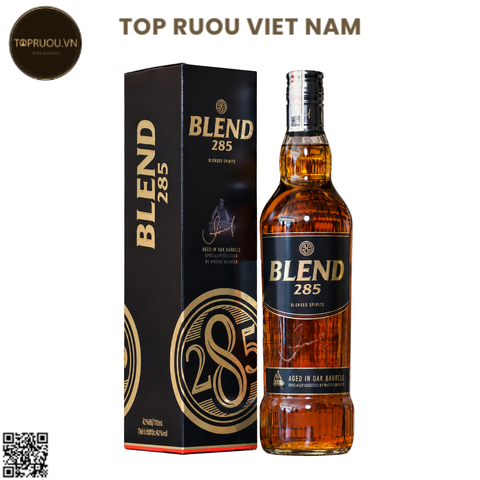 Whisky Blend 285 Blended Spirits (Tem Đen) - 700ml - 35% - Thái Lan