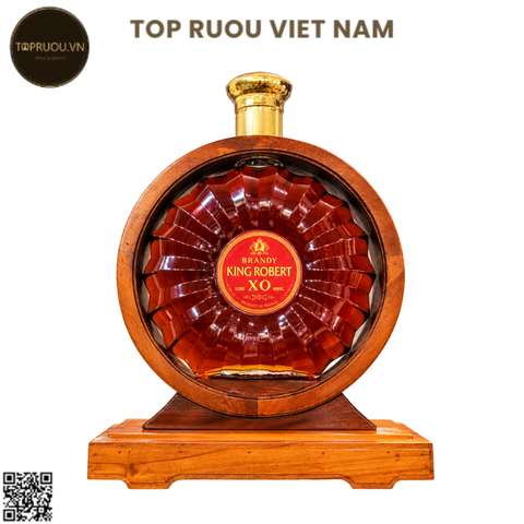 Kệ Rượu Brandy XO King Robert 3000ml - 40% - Pháp