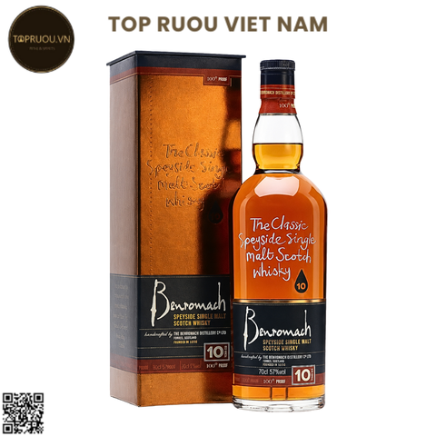 Whisky Benromach 10 Single Malt - 700ml - 43% - Scotland