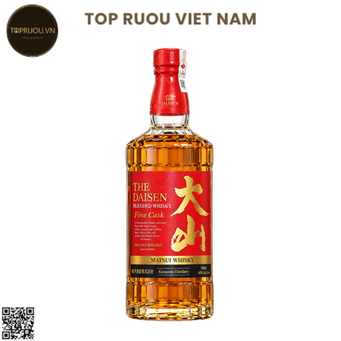 Whisky The Daisen Wine Cask Matsui Blended Single Malt - 700ml - 40% - Nhật Bản